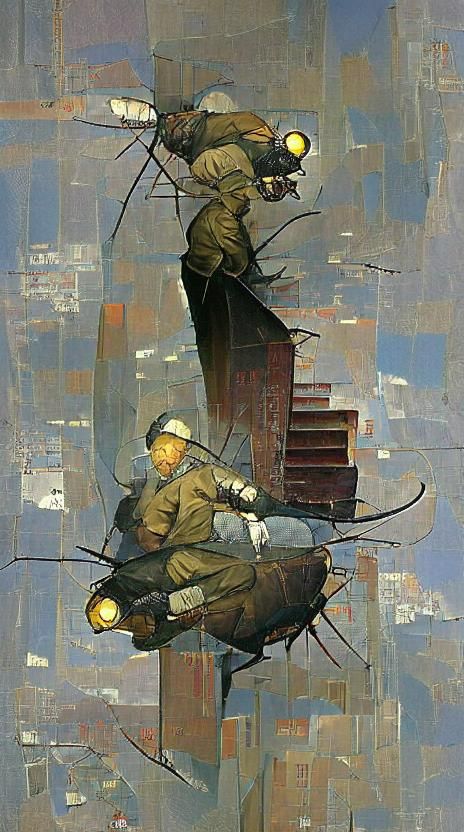 Neo-Tokyo in Dieselpunk Fallout Style