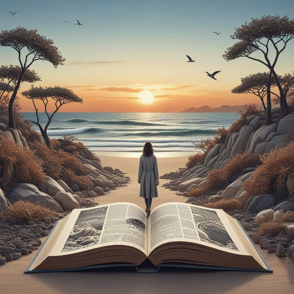 Ethereal Zen Oasis Unfolds