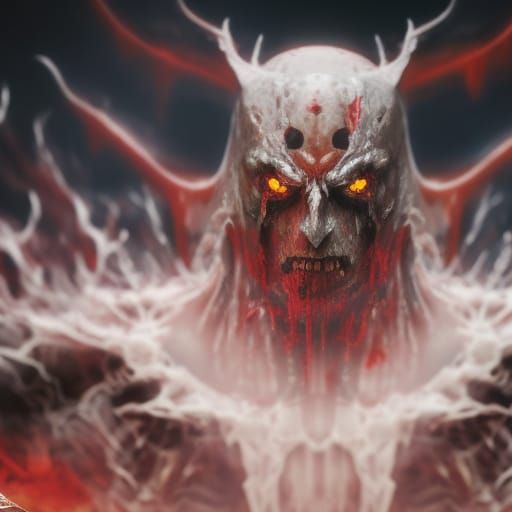 Obsidian Tiger Close-Up: Biopunk Fantasy Portrait