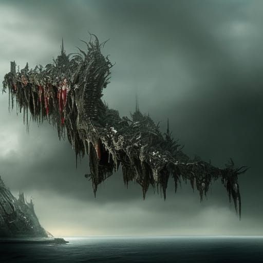 Epic Blood: Dramatic Digital Matte Painting