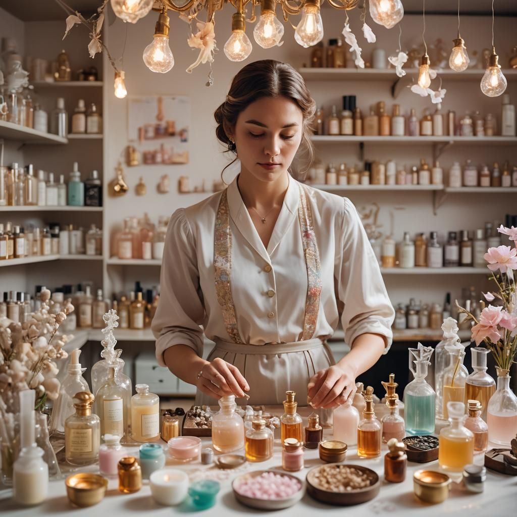 Ethereal Perfumer's Studio: Faith Meets Fragrance