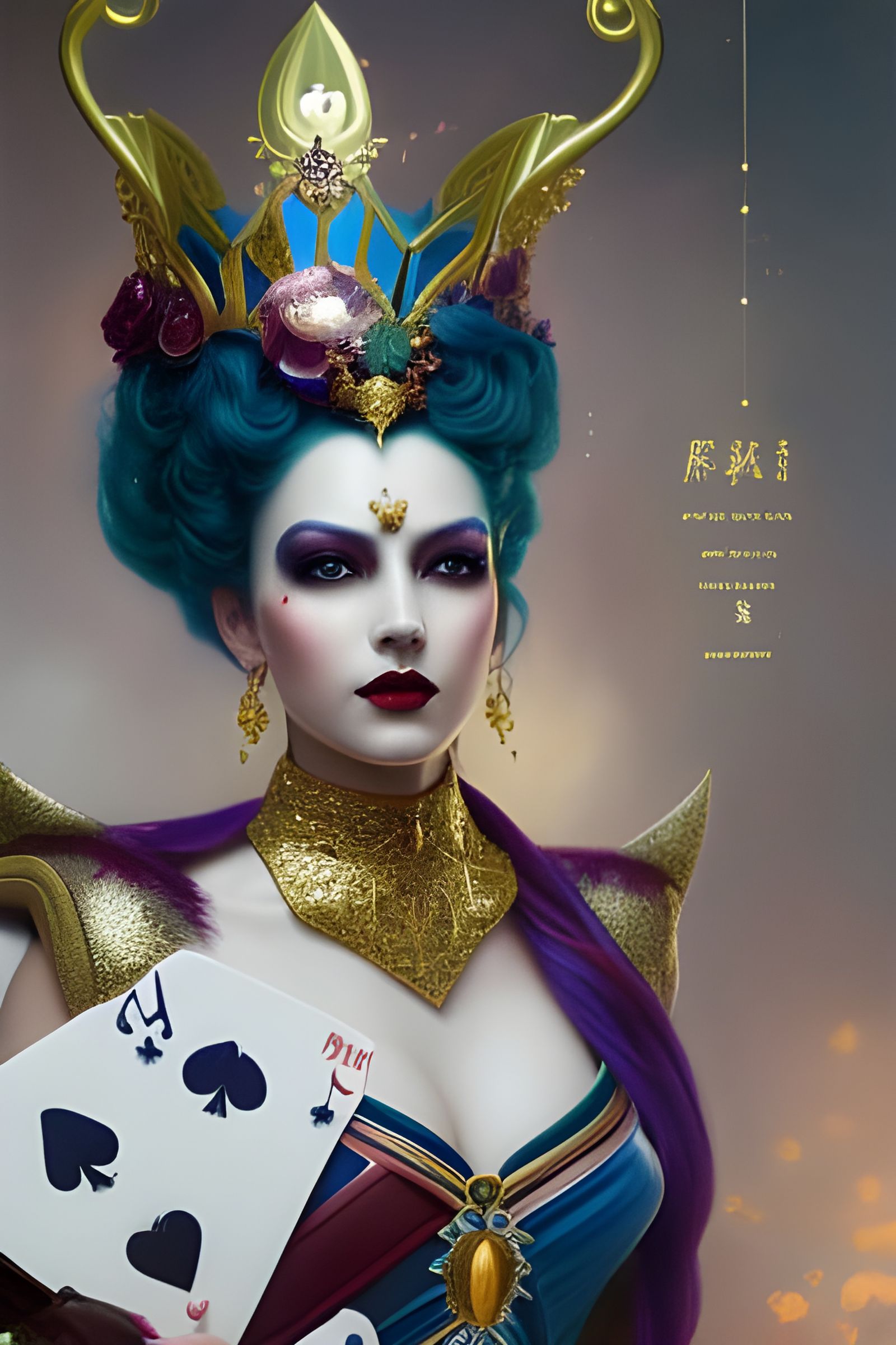 The most glorious but complicated Queen of Spades