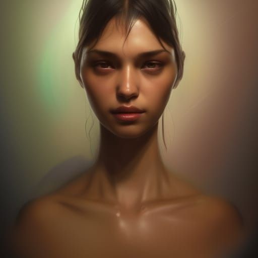 Detailed Portrait with Dynamic Lighting
