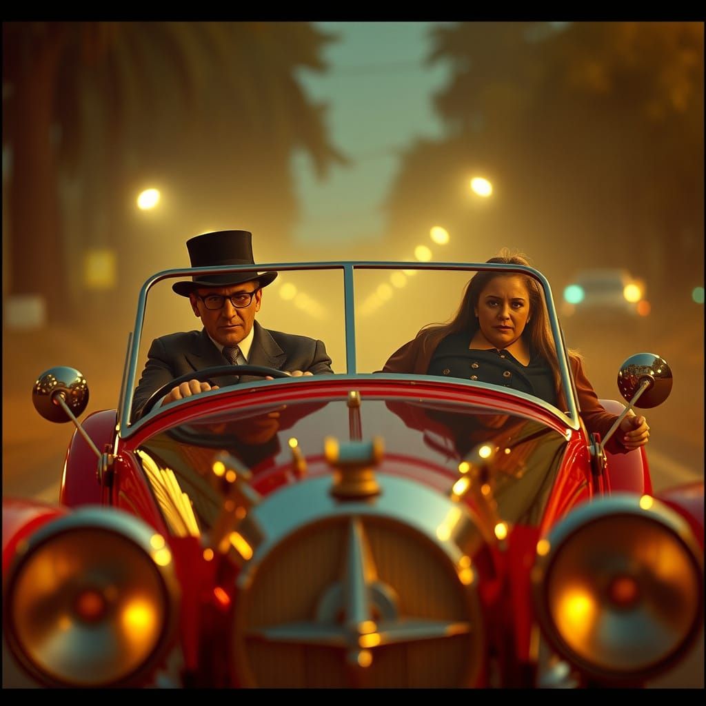 Chitty Chitty Bang Bang Revival in Golden Light