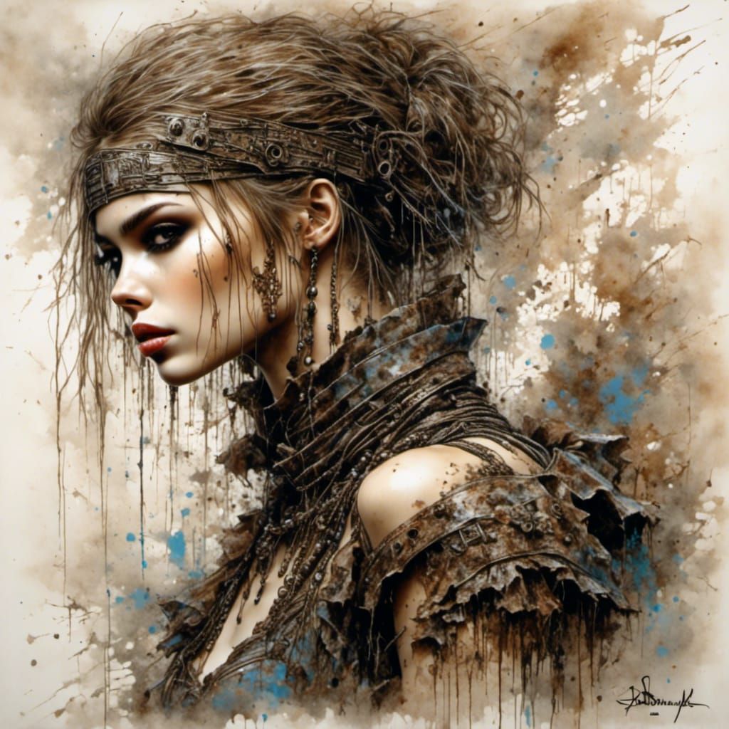 <lora:Portraits of Penny:1.0> <lora:Splatter Graffiti:1.0>