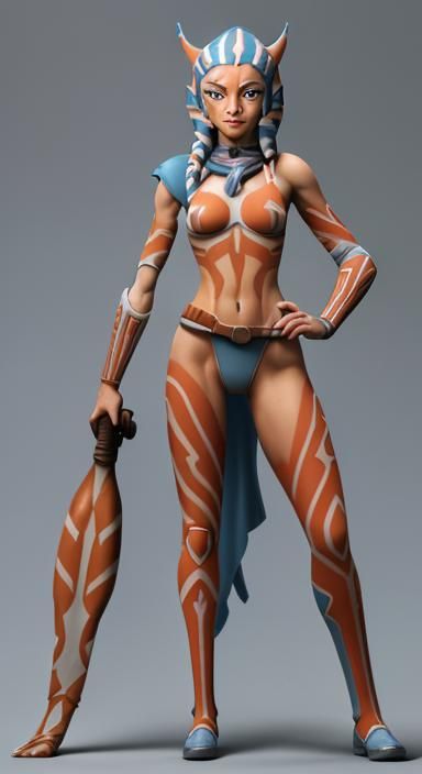 Ahsoka Centaur Hybrid Character Design