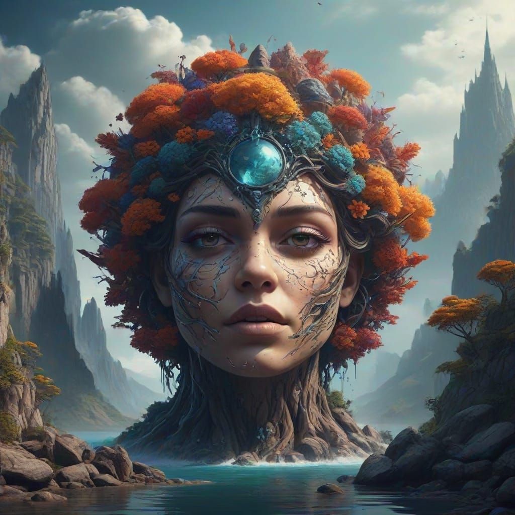 World Mental Health Day: Fantastical Matte Painting