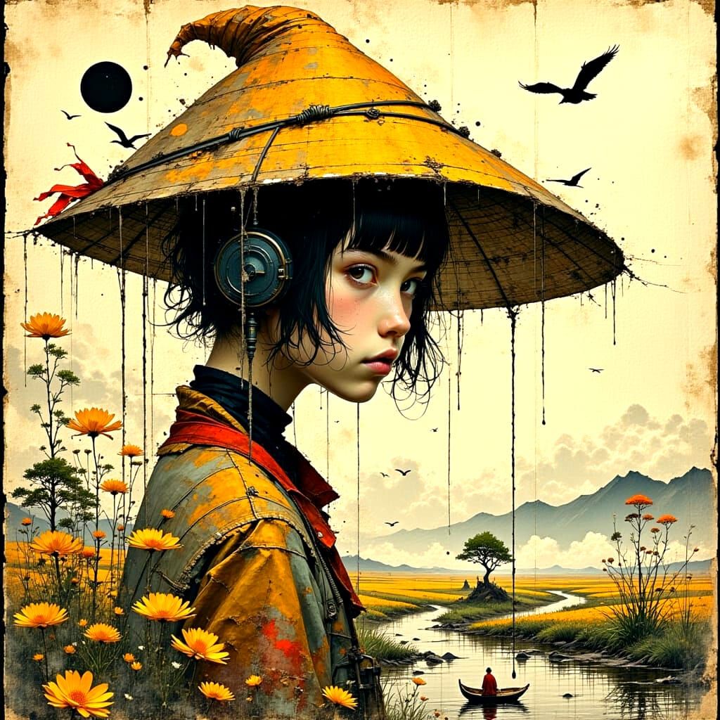 Larger than life is your fiction, 
In a universe made up of ...