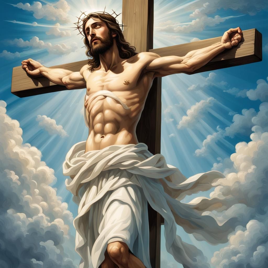 Jesus Christ haning on the cross