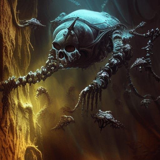 Underwater Horror: Skulls, Zombies, and Aliens in Hellfire