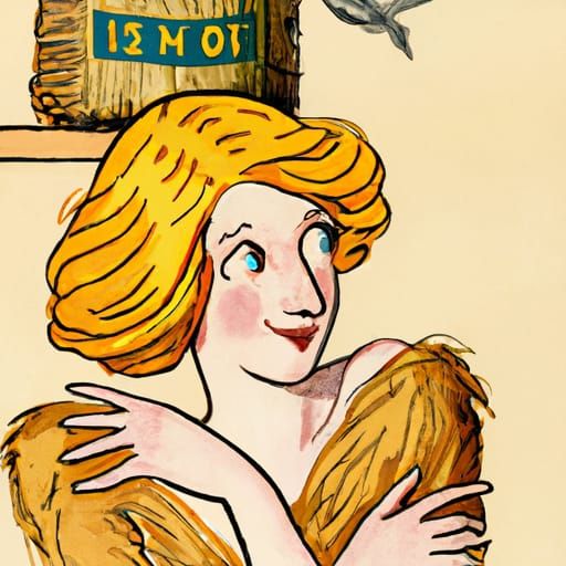 1920s magazine illustration P.G. Wodehouse