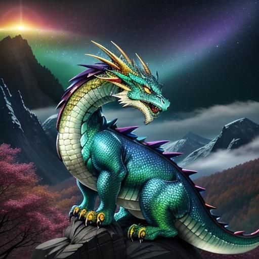 import random

# Lists of dragon features
colors = ["emerald green", "crimson red", "sapphire blue", "amethyst purple", ...