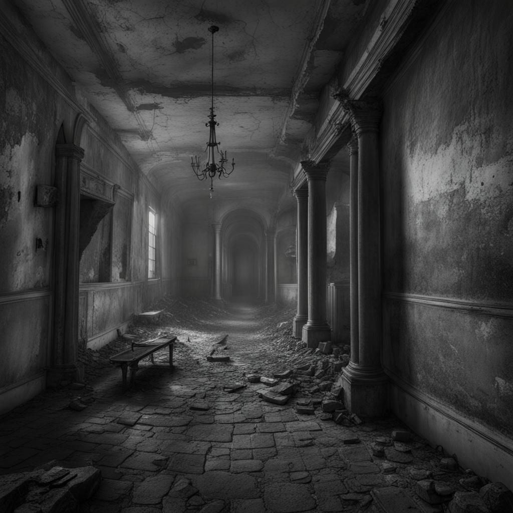AI Generated Eerie Places