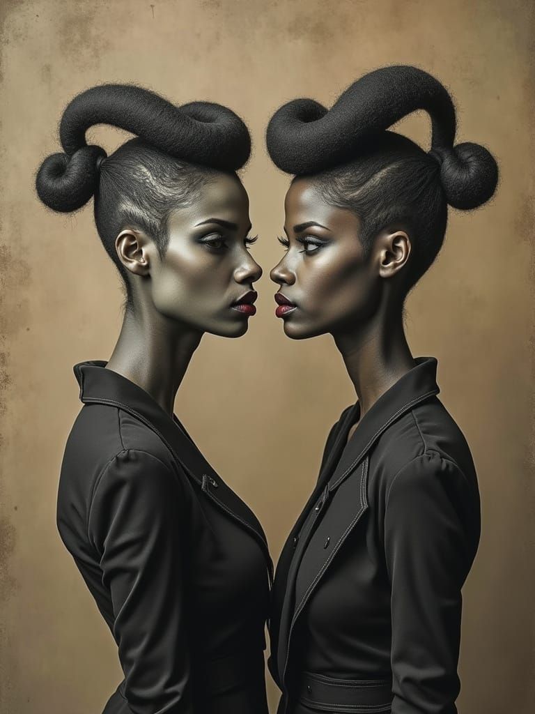 The Wearing of the Mirror-Buns