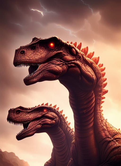 Otherworldly dinosaurs