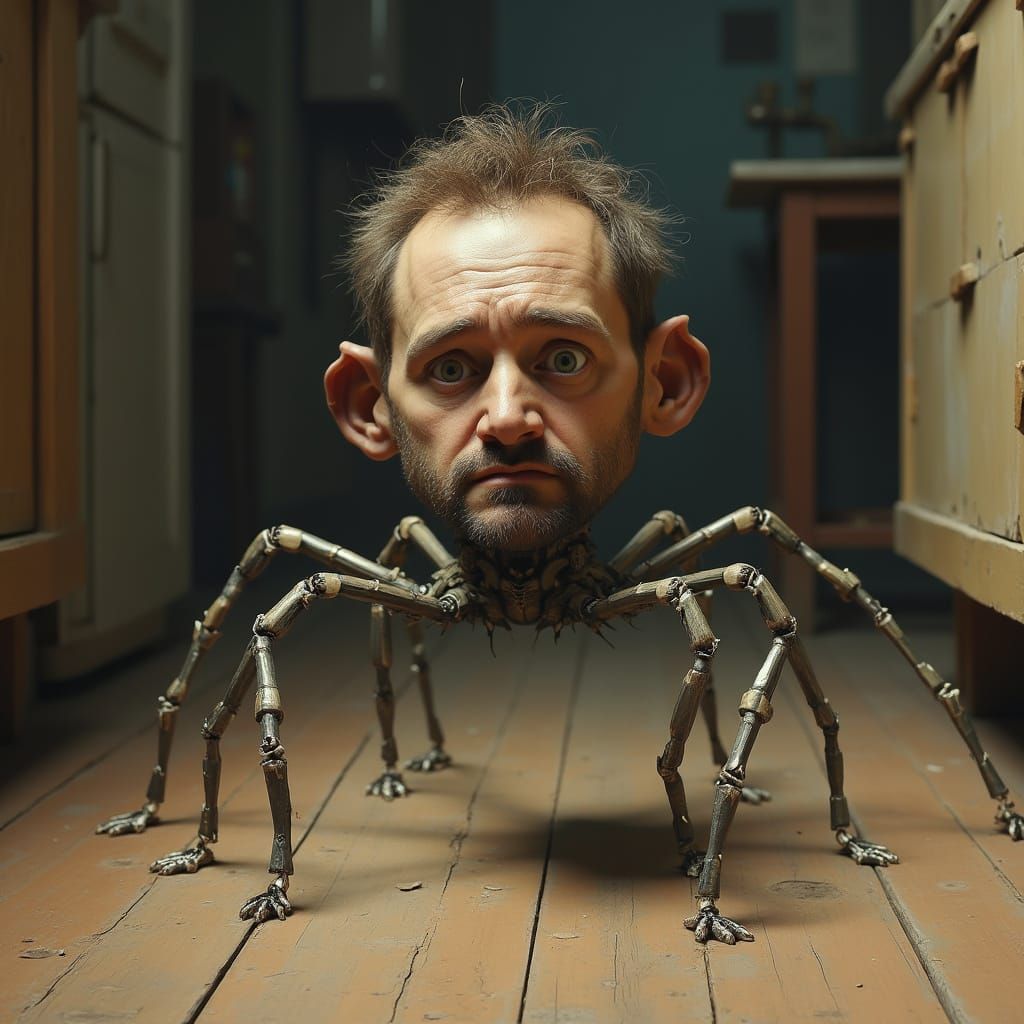 Arachnid Human Encounters Kitchen Chaos