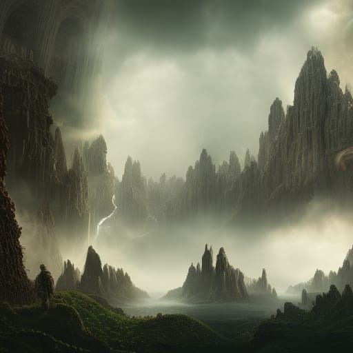 Epic Cinematic Digital Matte Painting