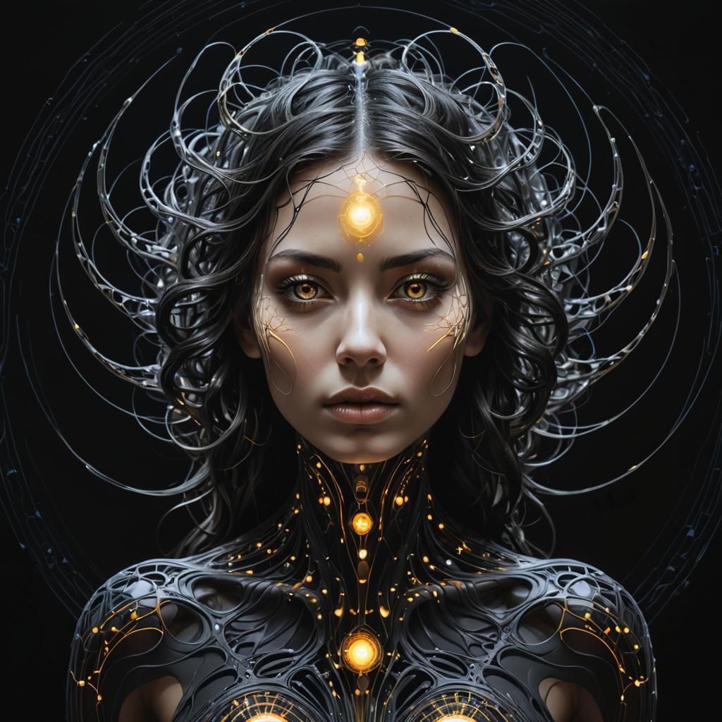 Resonance Siren: Vibrational Embodiment in Abstract Art