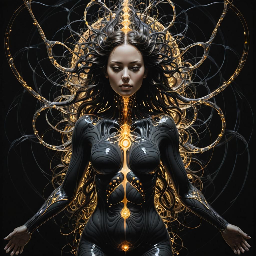 Resonance Siren: Vibrational Embodiment in Abstract Style