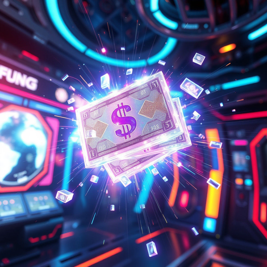 Holographic Currency in Futuristic Game Environment