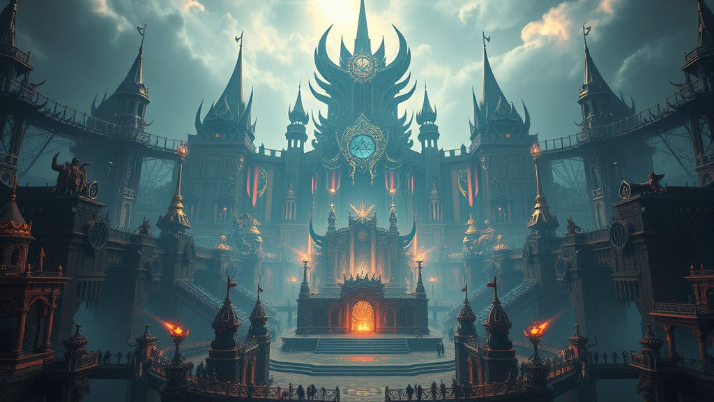 League of Legends Pantheon in Digital Matte Painting