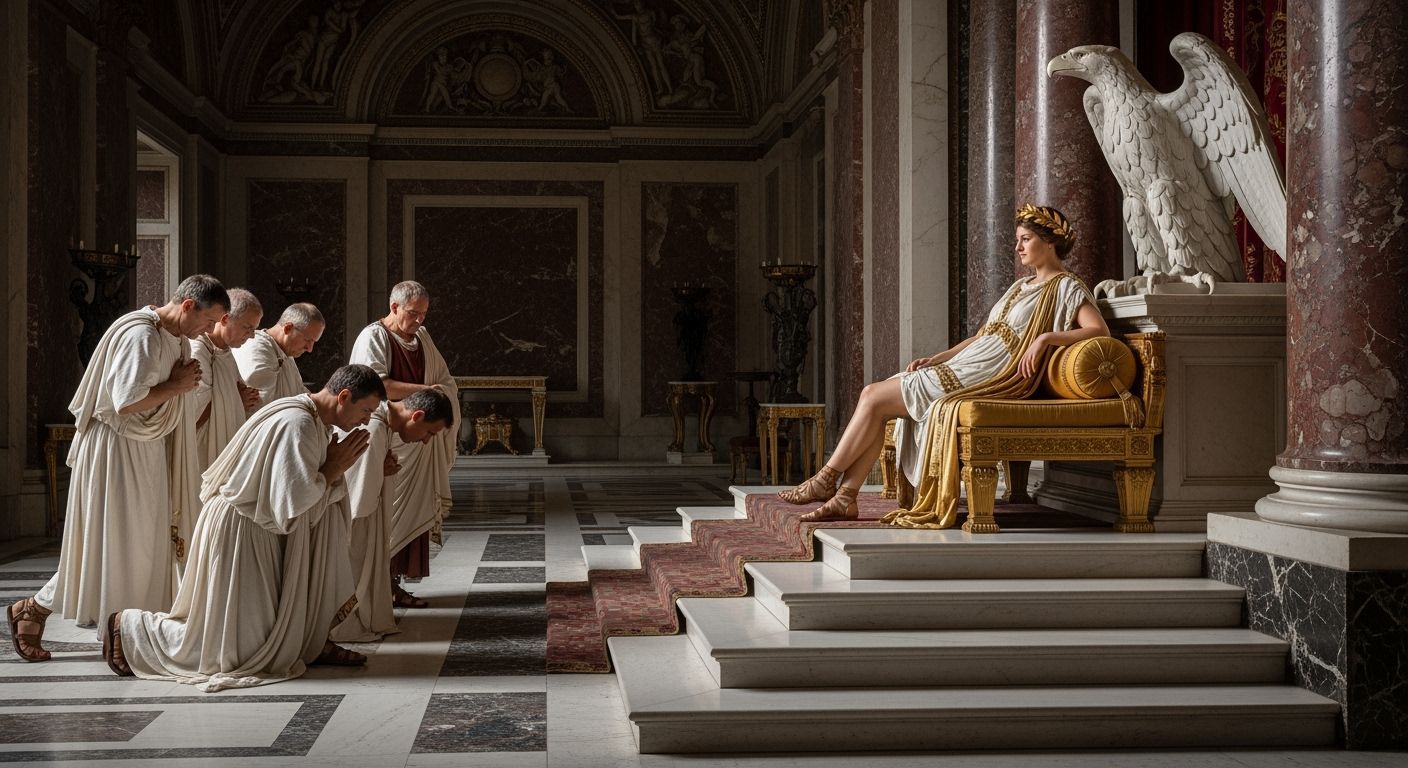 Empress Messalina in Lavish Roman Palace