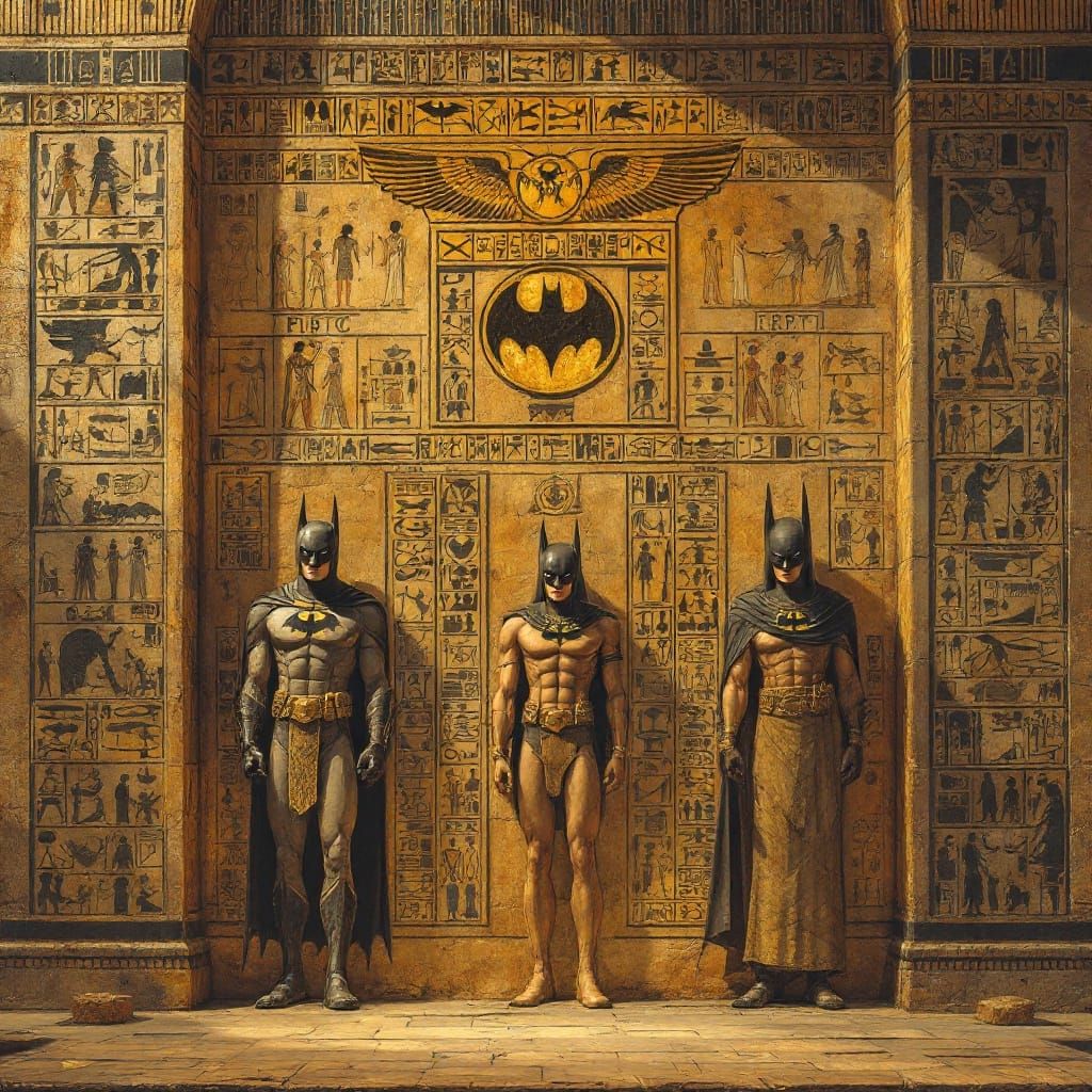 Ancient Egyptian Tomb Depicts Tragic Origin of Dark Knight