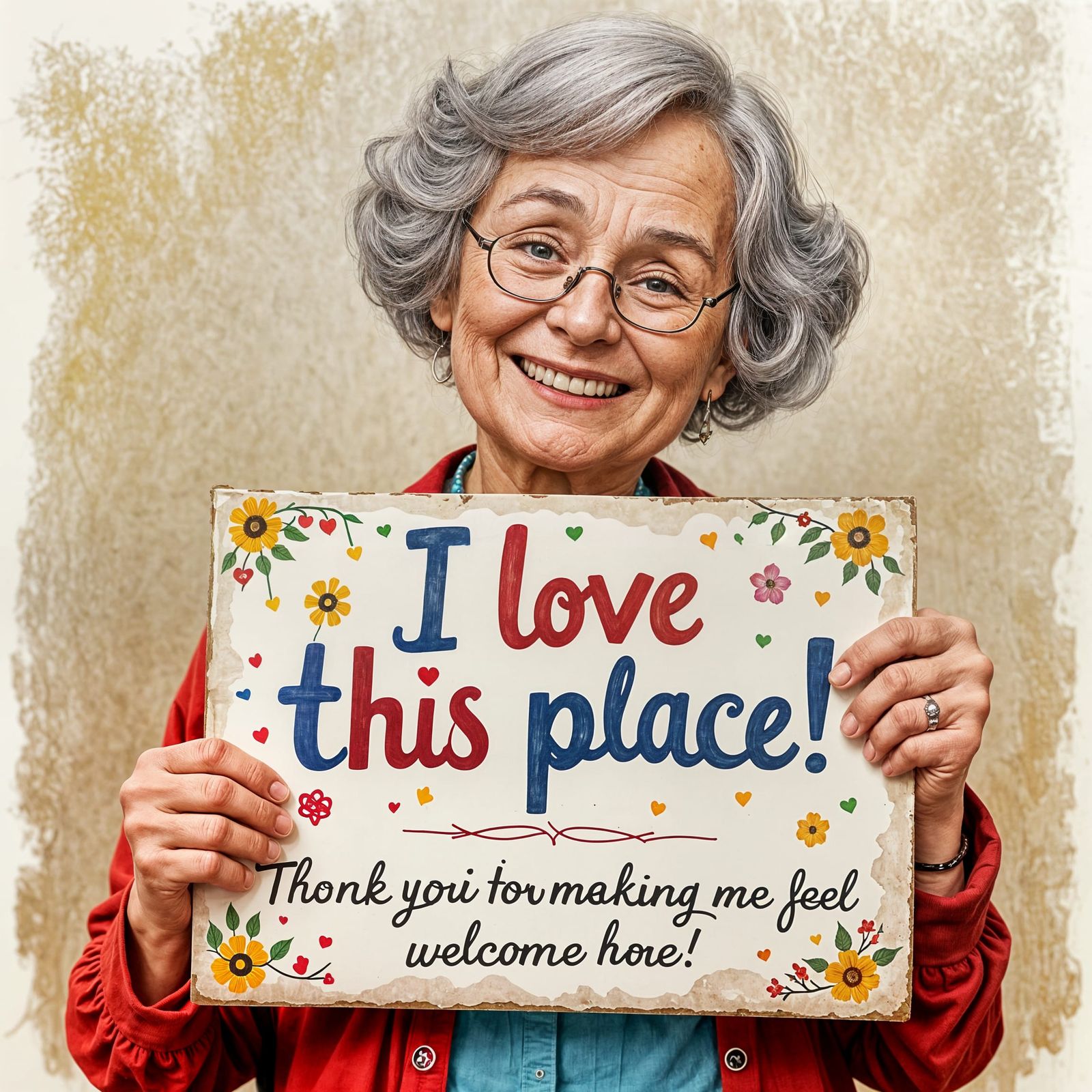 Gertie Expresses Gratitude in a Cozy Community