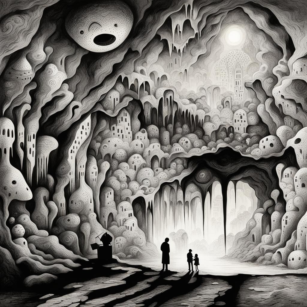 Surreal Cavern of the Mind
