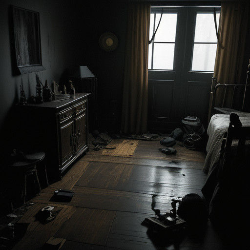 Dark Spirit Lurks in Abandoned Boy's Bedroom