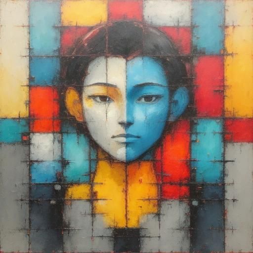 Inspiring Portrait of a Judge in Concept Art Style