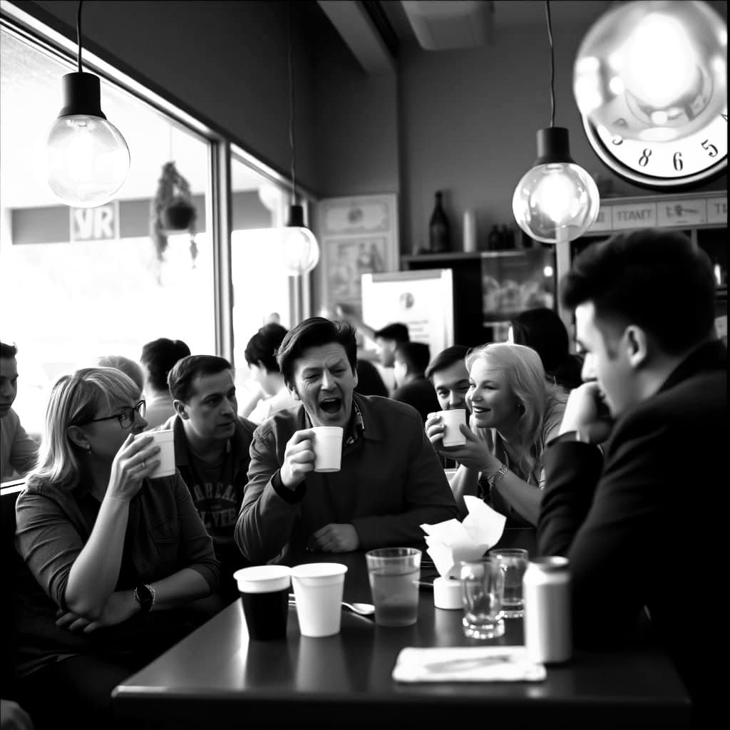 Spontaneous Coffeeshop Fiasco