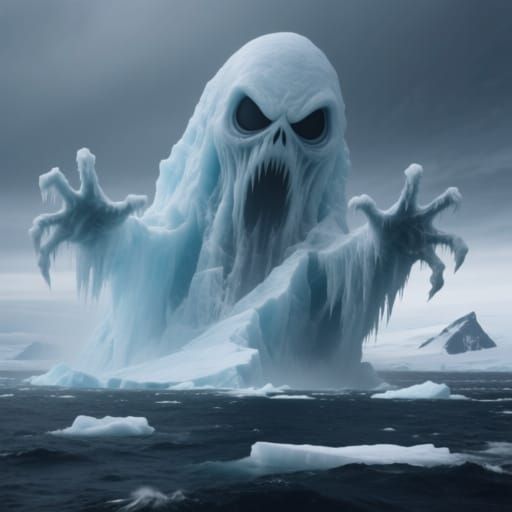 Colossal Sentient Iceberg Emerges: Photographic Masterpiece