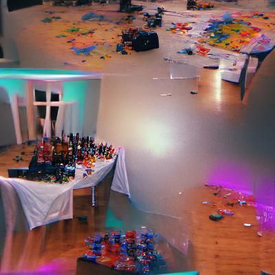 AI Image Generated From a Blank Prompt