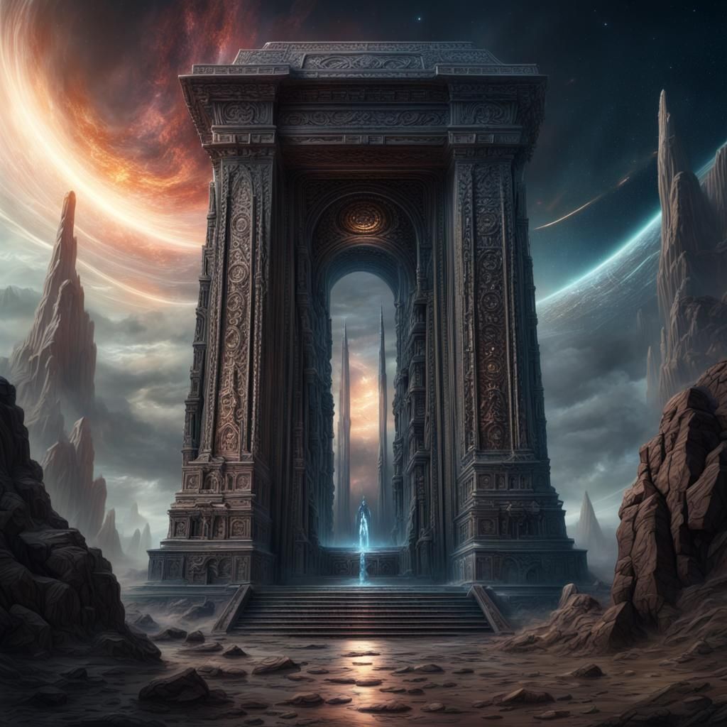 Cosmic Cenotaph: Ethereal Fantasy Monolith