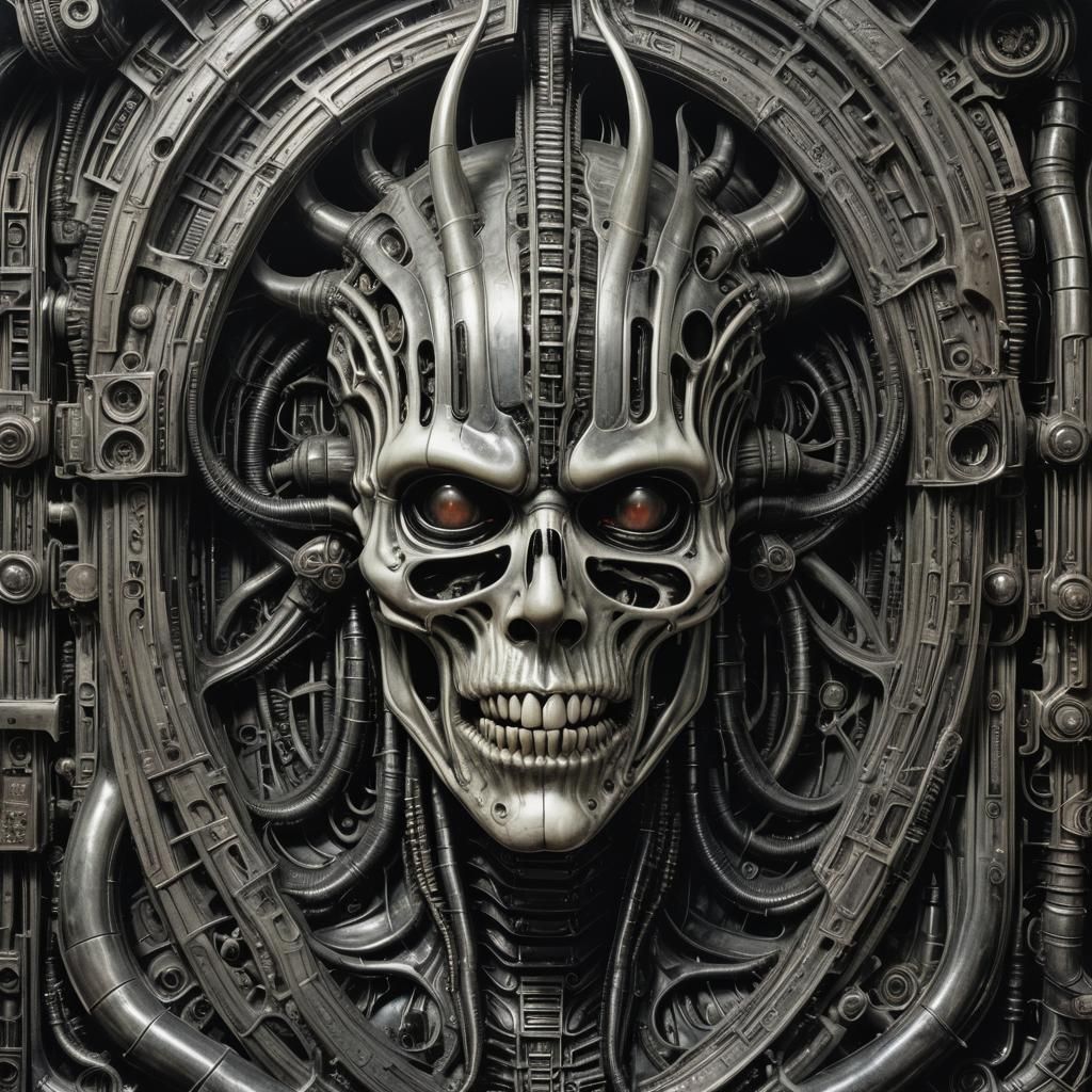 Biomechanical Destruction Inspired by Giger