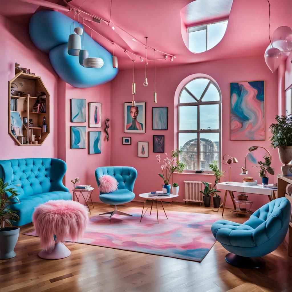 Hostel Concept Art (Reading Room)