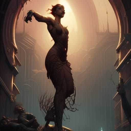 Dark Fantasy Concept Art in 8K Resolution