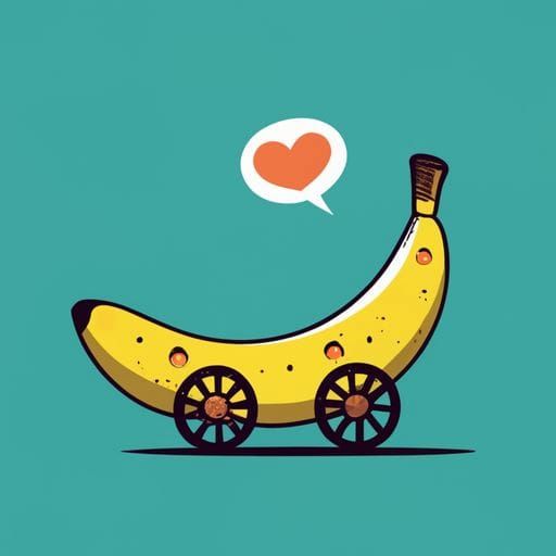 Vibrant Yellow Banana Image