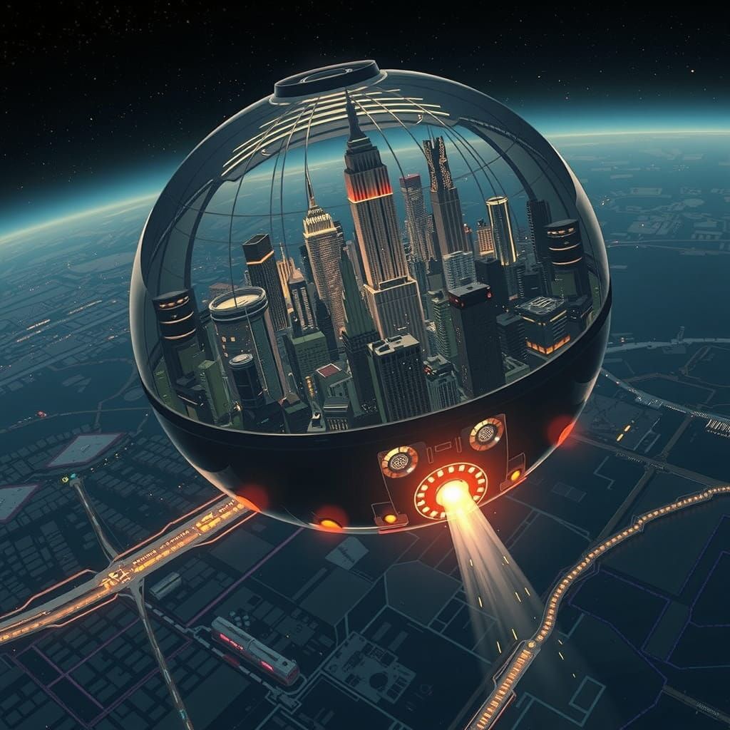 New York City Blasts Off into Space in a Towering Glass Dome