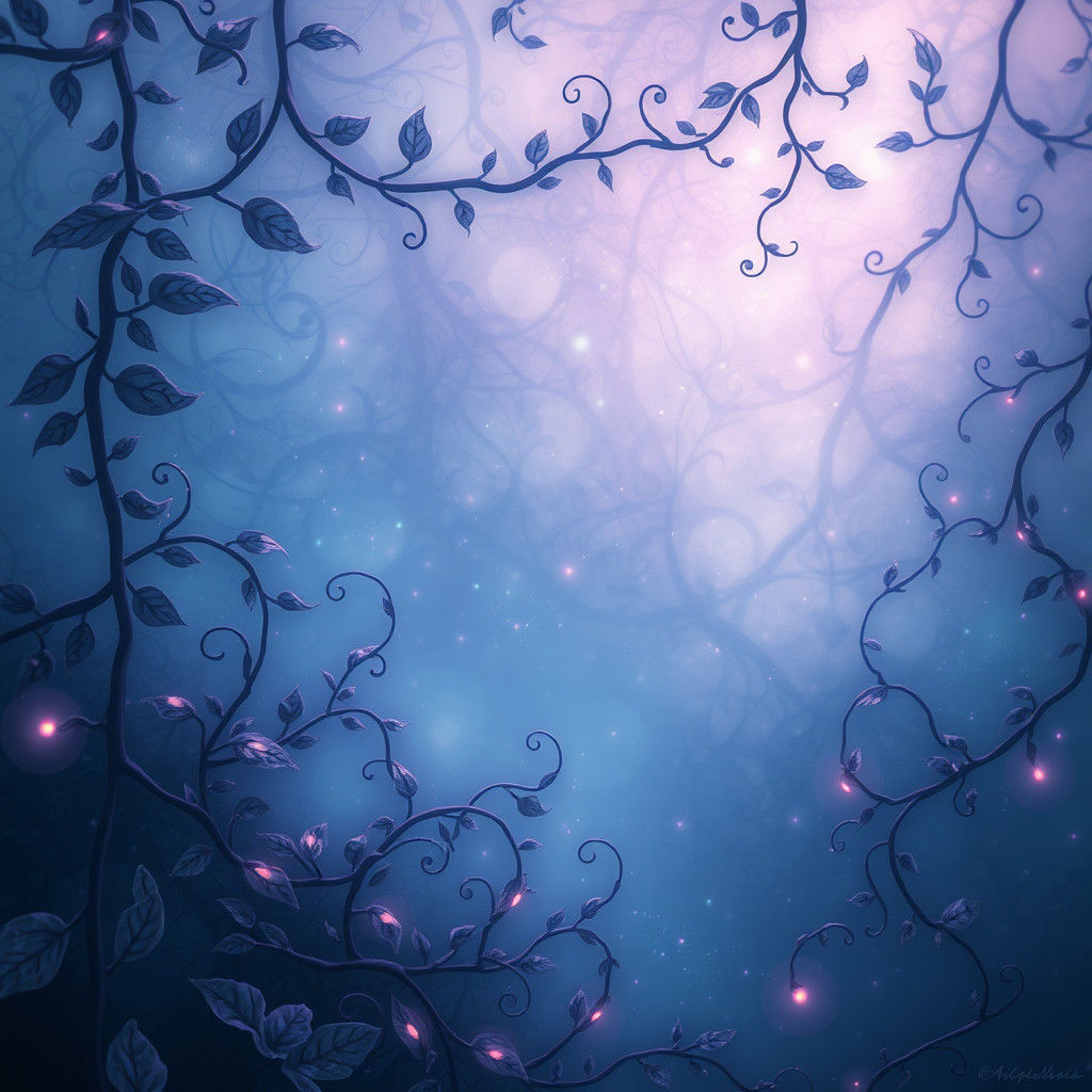 Mystical Realm: Ethereal Landscape in Matte Painting Style