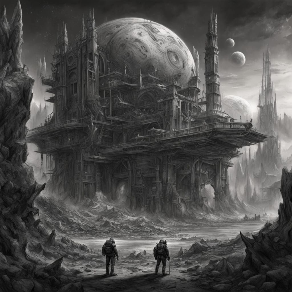 Ancient Alien Structure Unveiled on Desolate Planet