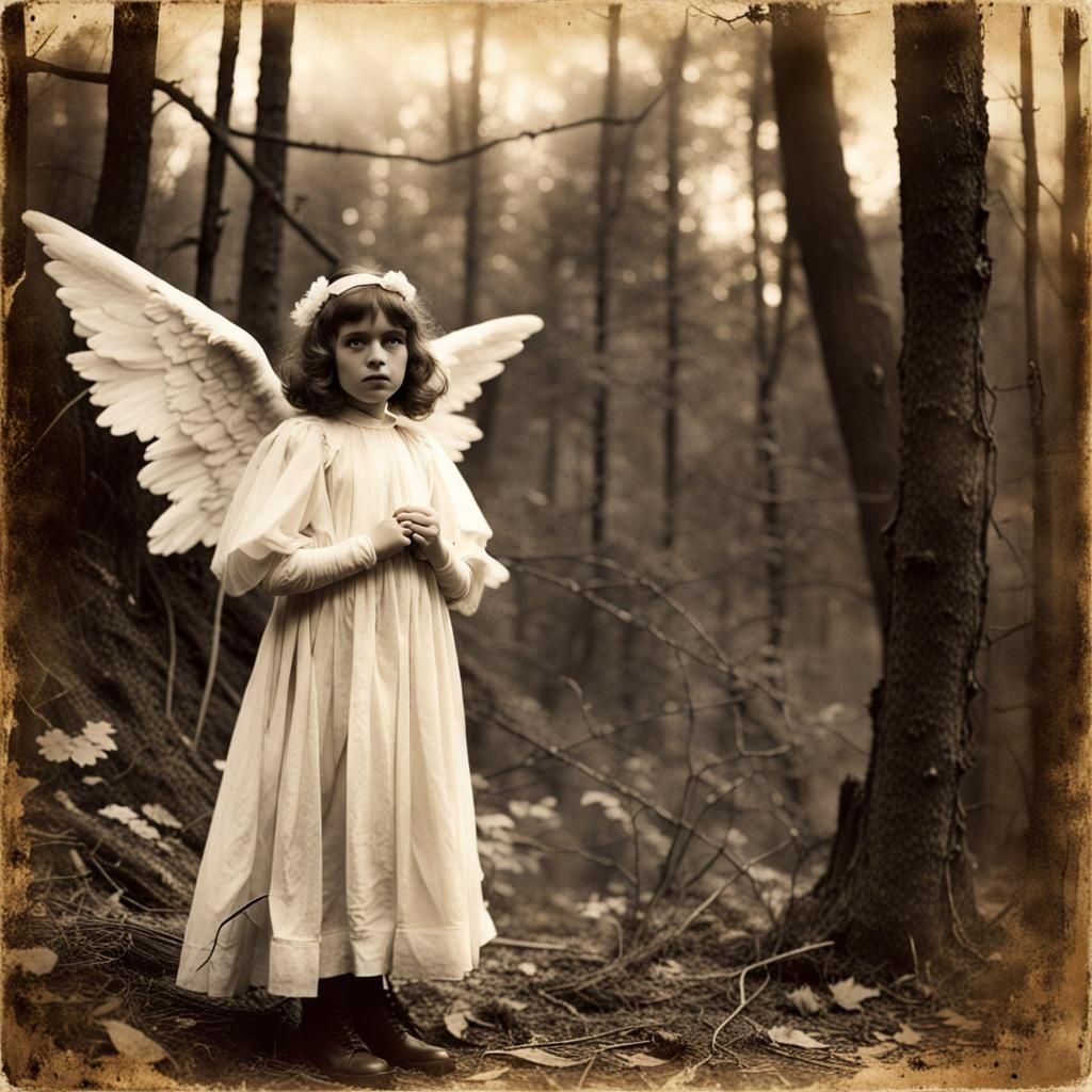 Macabre Angel in Haunted Woods: Dieselpunk Horror