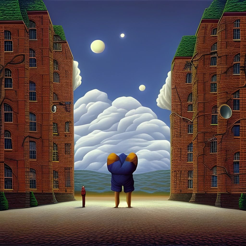 Surreal People in Dreamlike Magical Realism