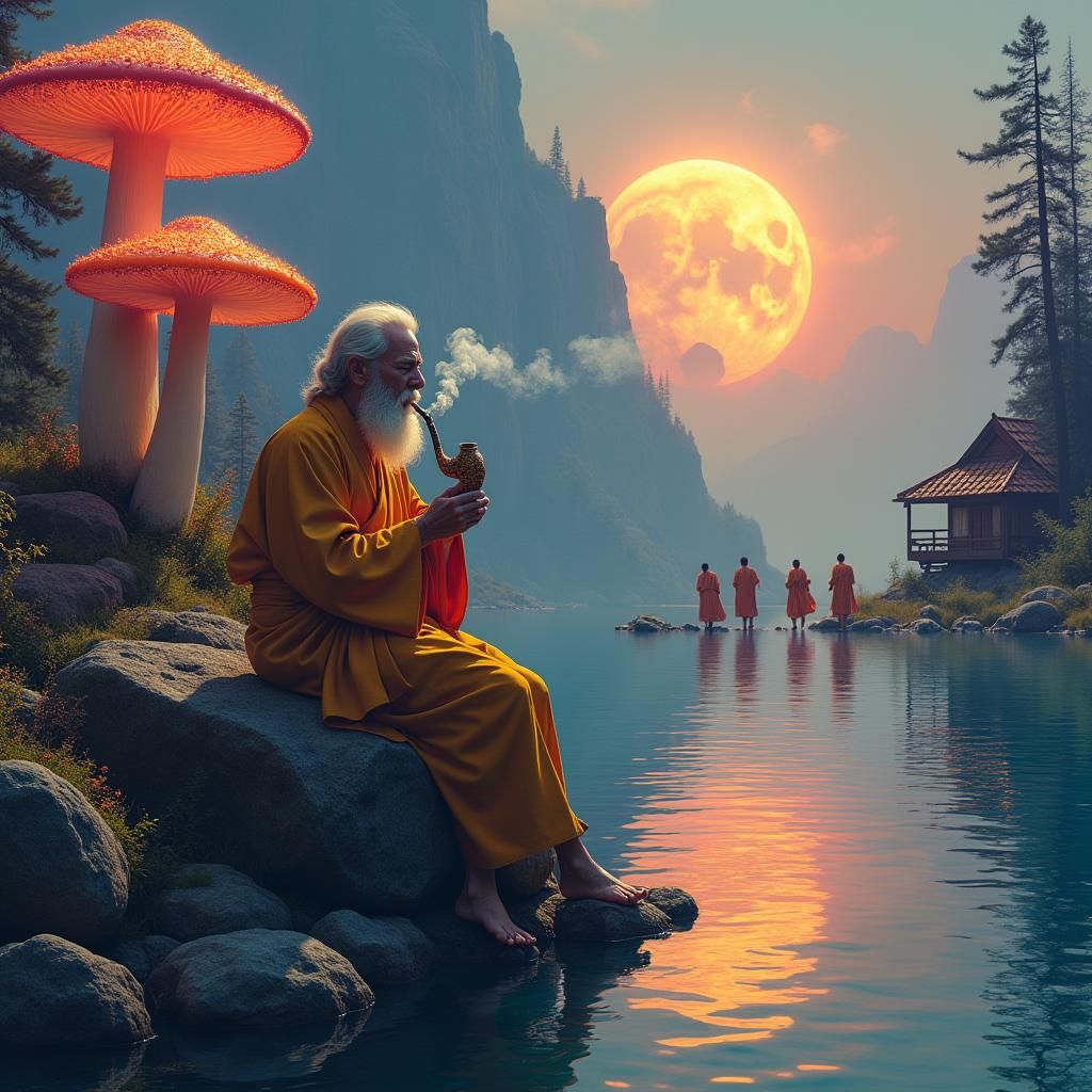 Alan Watts on Psychedelic Mushroom Planet