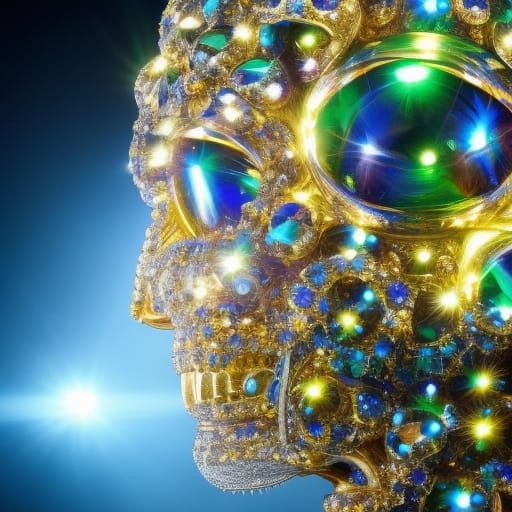Sparkling Skull