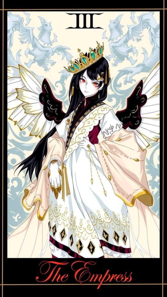 The Empress in Opulent Baroque Regalia