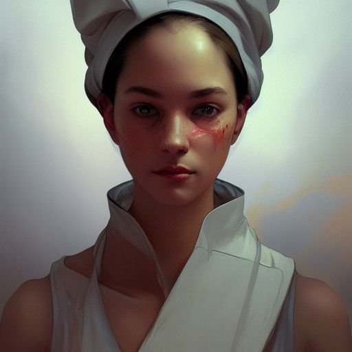 Detailed Portrait of a Kitchen Chef in Unreal Engine