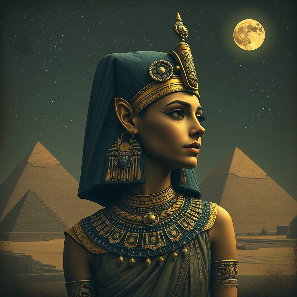 Ancient Egyptian priestess