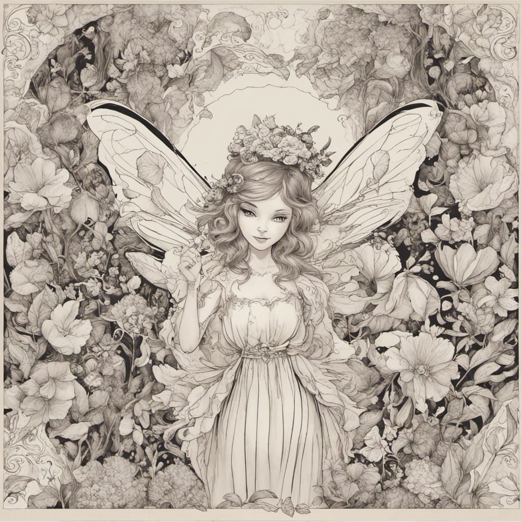 Enchanting Fairy Generated By AI